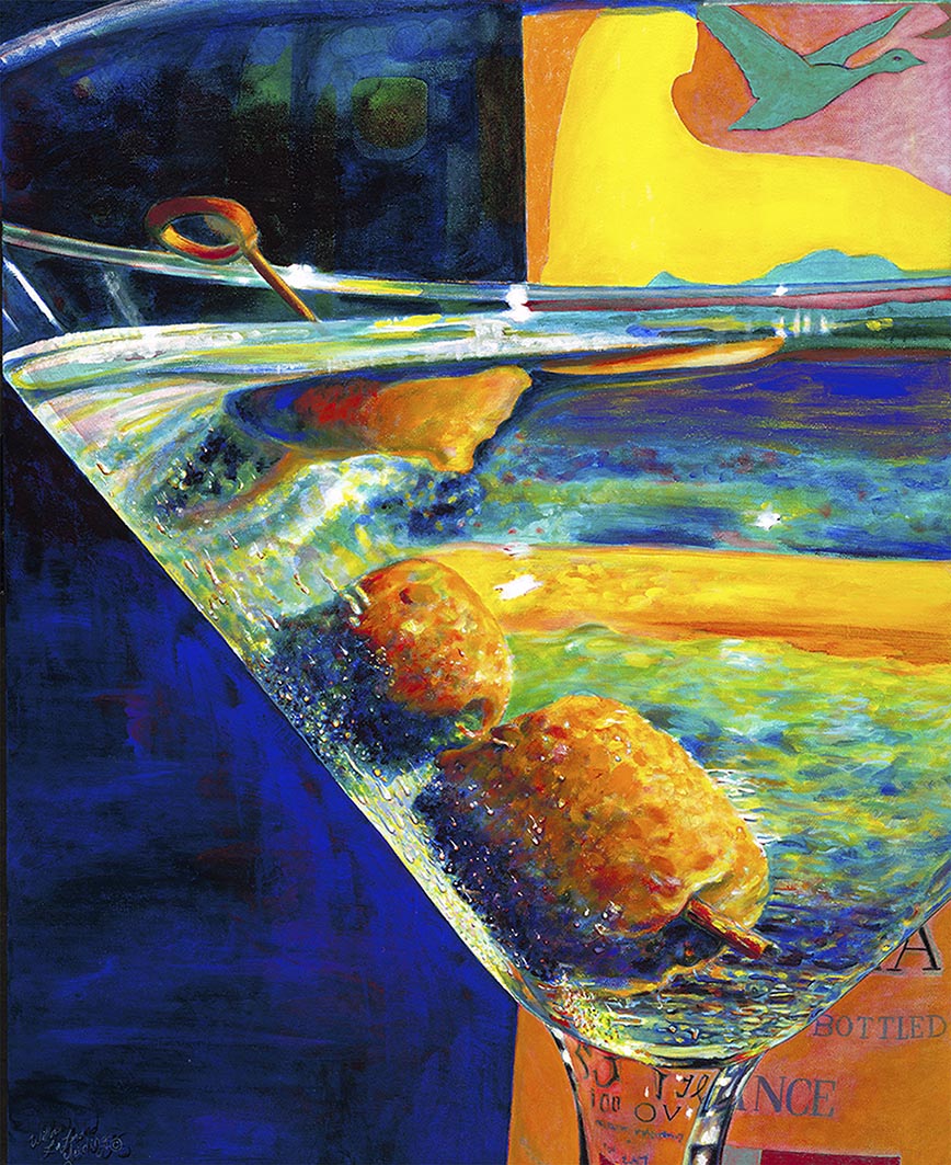 Why I Paint Glass: Refraction, Reflection and the Impossible Challenge