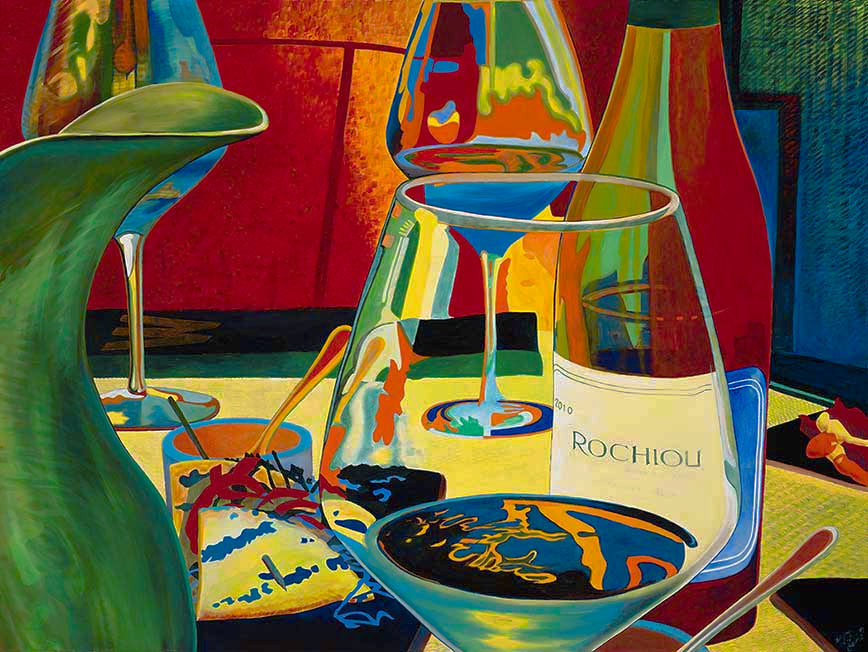 From Wine Country to Your Wall: How I Choose What to Paint